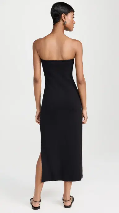 perfectwhitetee Blondie Strapless Dress True Black L | Thumbnail 3 perfectwhitetee Blondie Strapless Dress True Black L | Thumbnail 3