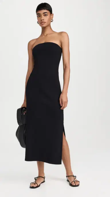 perfectwhitetee Blondie Strapless Dress True Black L | Thumbnail 5 perfectwhitetee Blondie Strapless Dress True Black L | Thumbnail 5