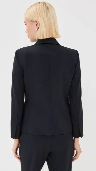 Theory 1 Button Slim Jacket Deep Navy 8 | Thumbnail 3