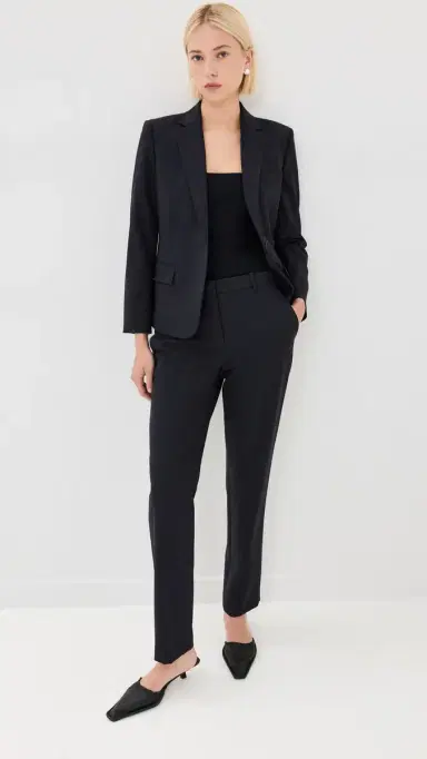 Theory 1 Button Slim Jacket Deep Navy 8 | Thumbnail 5