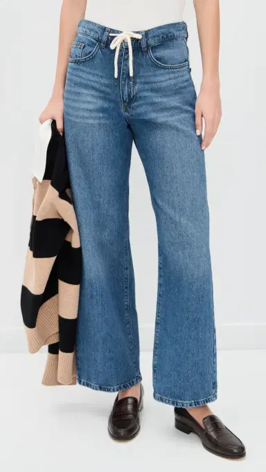 Secular Wesley Wide Leg Drawstring Jeans | Thumbnail 2