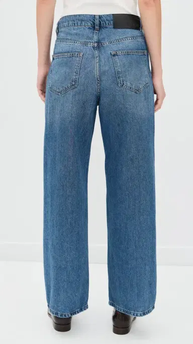 Secular Wesley Wide Leg Drawstring Jeans | Thumbnail 3