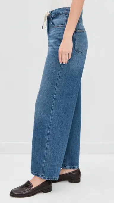 Secular Wesley Wide Leg Drawstring Jeans | Thumbnail 4