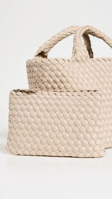 Naghedi St Barths Small Tote Ecru One Size | Thumbnail 5