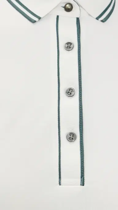 Greyson Luxe Scarlett Polo Top Arctic/100 | Thumbnail 6