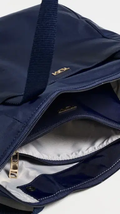 TUMI Just In Case Small Tote Indigo/Light Gold | Thumbnail 6 TUMI Just In Case Small Tote Indigo/Light Gold | Thumbnail 6