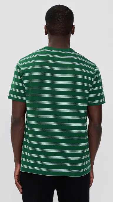 Canada Goose Vantage Stripe T-Shirt Green Talbot Stripe | Thumbnail 3