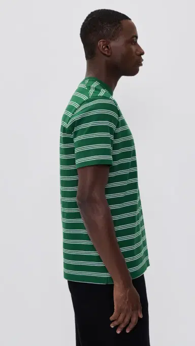 Canada Goose Vantage Stripe T-Shirt Green Talbot Stripe | Thumbnail 4