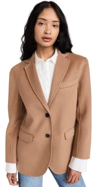 Anine Bing Quinn Blazer Brown S | Thumbnail 1 Anine Bing Quinn Blazer Brown S | Thumbnail 1