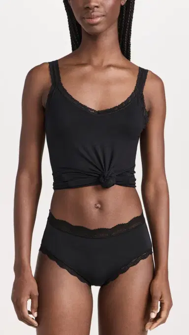 Stripe & Stare Lace Cami Black | Thumbnail 5 Stripe & Stare Lace Cami Black | Thumbnail 5