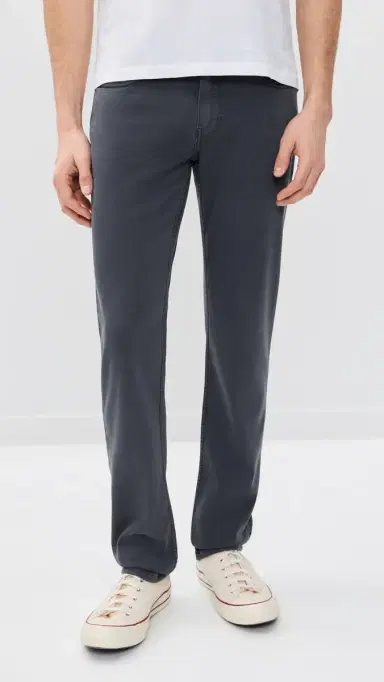 PAIGE Lennox Transcend Slim Jeans - 32 Vintage Onyx Blue 33 | Thumbnail 2