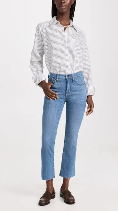 Madewell Mid Rise Kick Out Jeans Cherryville Wash | Thumbnail 5 Madewell Mid Rise Kick Out Jeans Cherryville Wash | Thumbnail 5