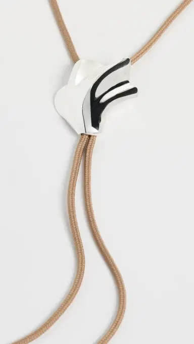 Jenny Bird Lydia Bolo Tie Silver One Size | Thumbnail 4 Jenny Bird Lydia Bolo Tie Silver One Size | Thumbnail 4