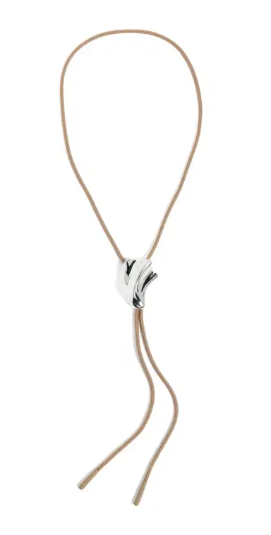 Jenny Bird Lydia Bolo Tie Silver One Size | Thumbnail 1 Jenny Bird Lydia Bolo Tie Silver One Size | Thumbnail 1