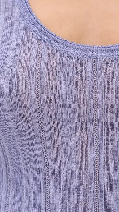 Theory Scoop ointelle Tank Lavender Glow | Thumbnail 6