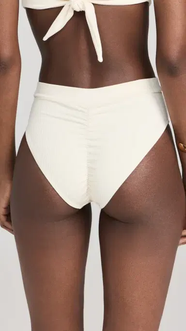 Montce Paulina Bikini Bottoms Cream Rib XS | Thumbnail 3 Montce Paulina Bikini Bottoms Cream Rib XS | Thumbnail 3