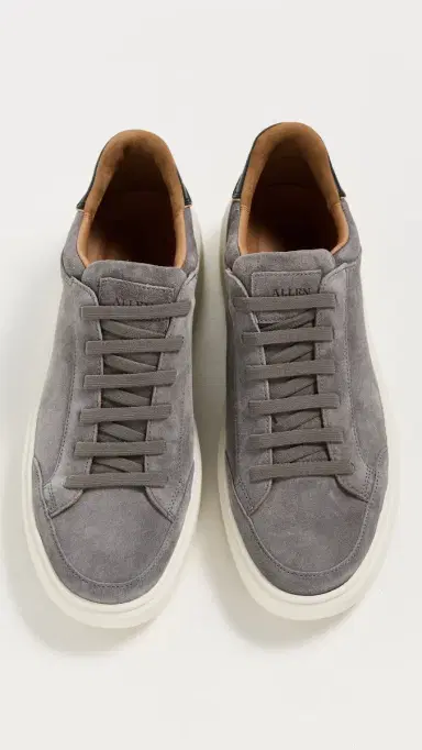 Allen Edmonds Oliver Suede Sneakers Piombo 8 | Thumbnail 4