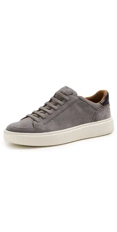Allen Edmonds Oliver Suede Sneakers Piombo 8 | Thumbnail 1