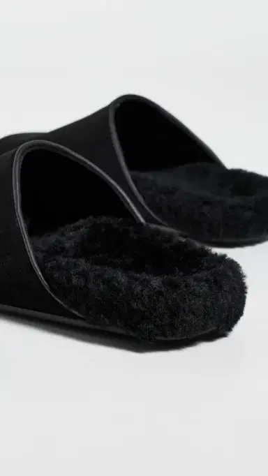 Jenni Kayne Shearling Ashby Clog Black 40 | Thumbnail 4