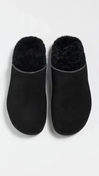 Jenni Kayne Shearling Ashby Clog Black 40 | Thumbnail 5