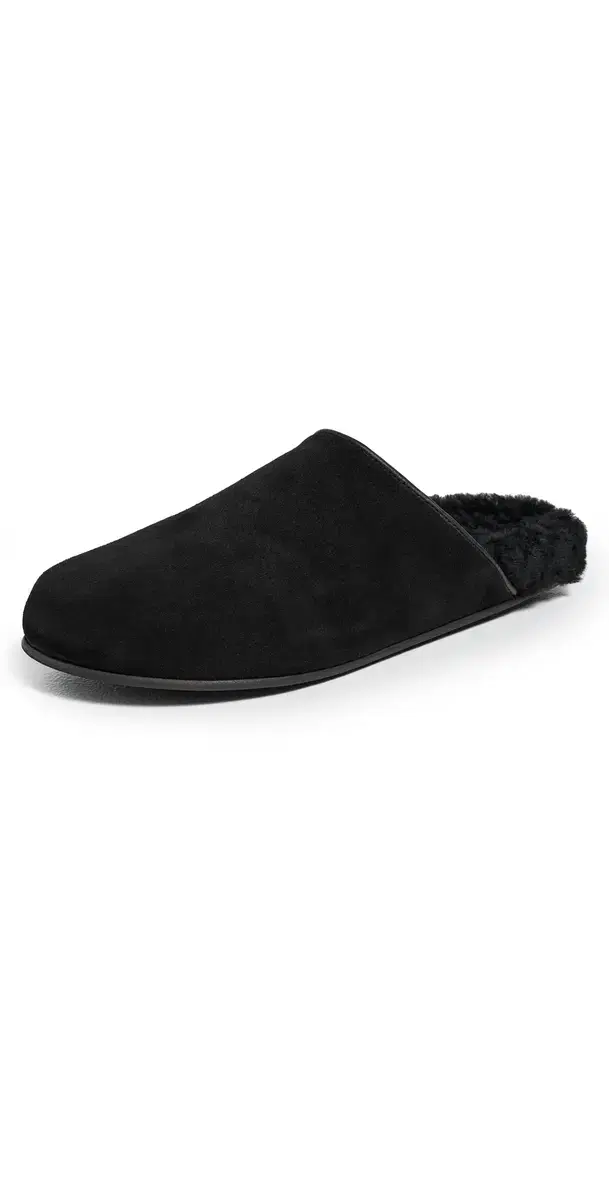 Jenni Kayne Shearling Ashby Clog Black