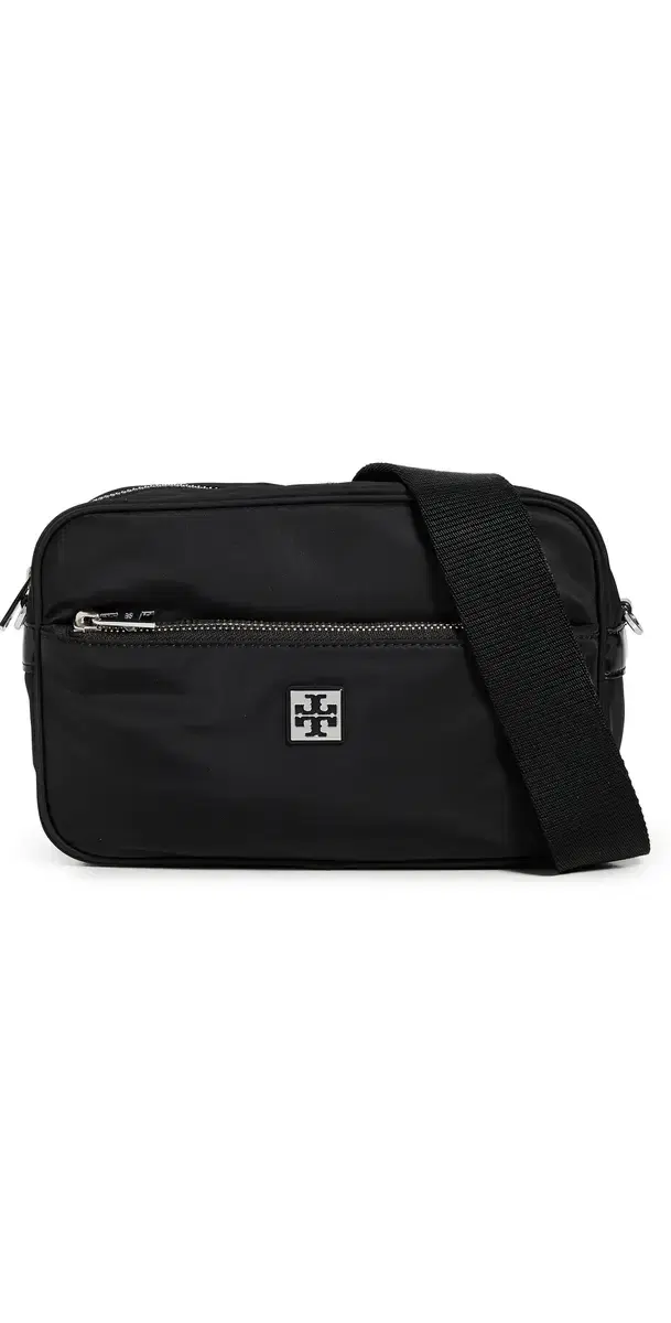 Tory Burch Virginia Nylon Crossbody Bag Black One Size