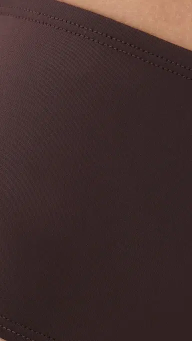 Staud Devon High Rise Bikini Bottoms Dark Chocolate S | Thumbnail 5 Staud Devon High Rise Bikini Bottoms Dark Chocolate S | Thumbnail 5