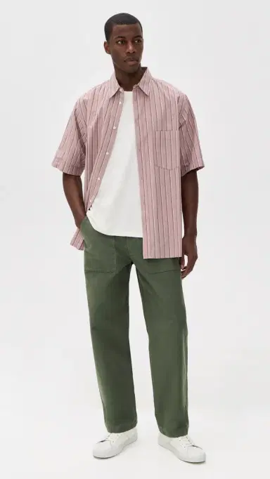 Madewell Garment Dye Slub Sateen Baker Pants Surplus 36 | Thumbnail 5
