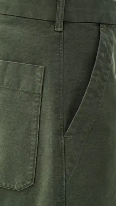 Madewell Garment Dye Slub Sateen Baker Pants Surplus 36 | Thumbnail 6