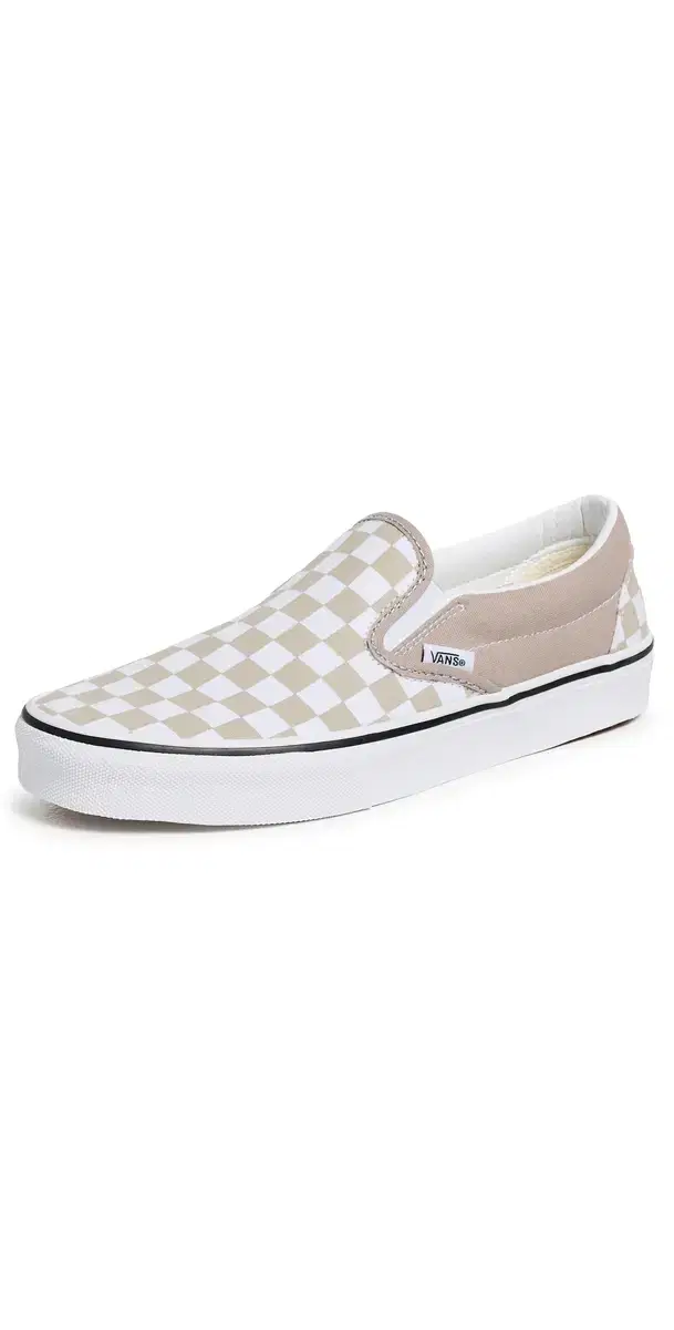 Classic Slip On Sneakers Checkerboard Mushroom M 11.5