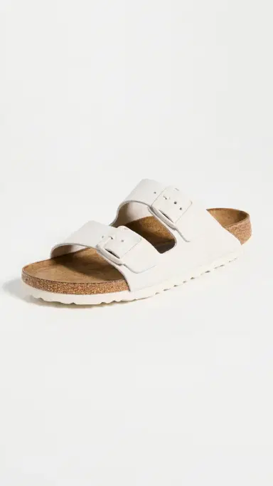 Birkenstock Arizona Soft Footbed Sandals Antique White 41 | Thumbnail 2