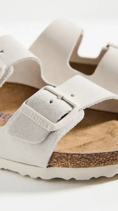 Birkenstock Arizona Soft Footbed Sandals Antique White 41 | Thumbnail 6