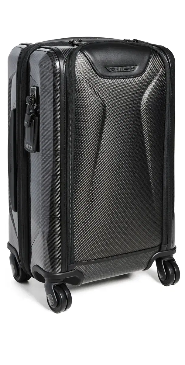 Aero International Expandable 4 Wheel Carry On Suitcase Carbon One Size