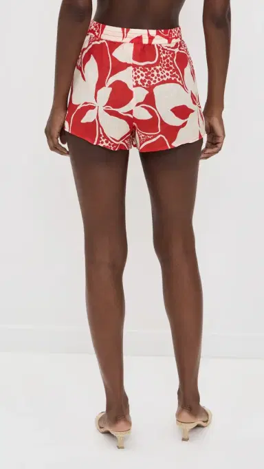 LSPACE Rio Shorts Hibiscus Bloom | Thumbnail 3