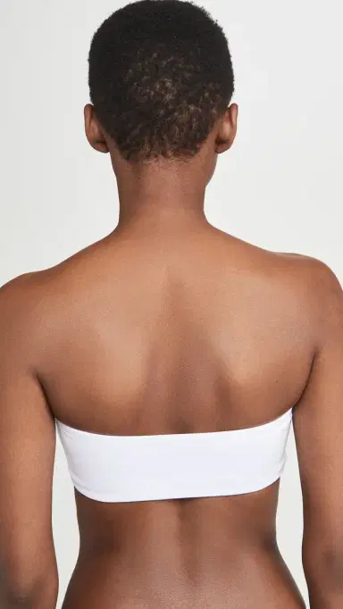Top Secret Tiny Tube Bandeau Bra White M | Thumbnail 3