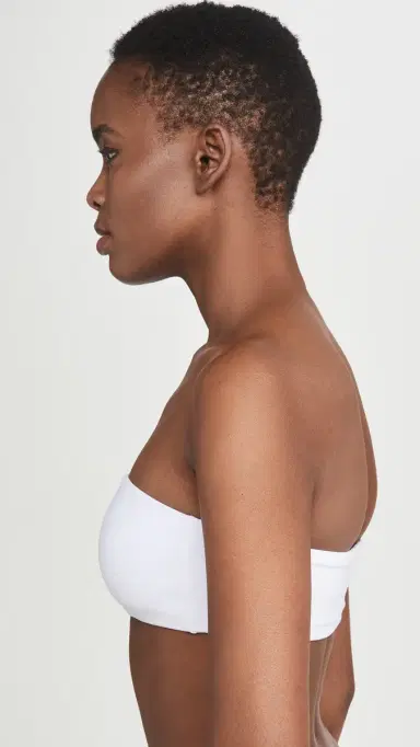 Top Secret Tiny Tube Bandeau Bra White M | Thumbnail 4