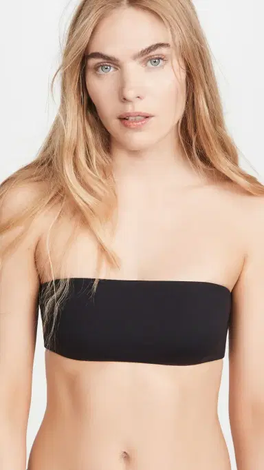 Top Secret Tiny Tube Bandeau Bra Black M | Thumbnail 2
