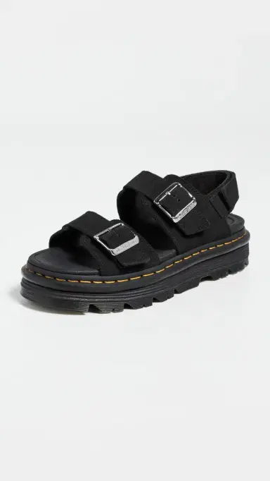 Dr. Martens ZebZag Sandals Black 7 | Thumbnail 2