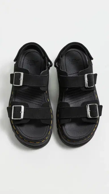Dr. Martens ZebZag Sandals Black 7 | Thumbnail 5