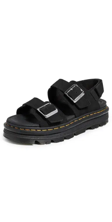 Dr. Martens ZebZag Sandals Black 7 | Thumbnail 1