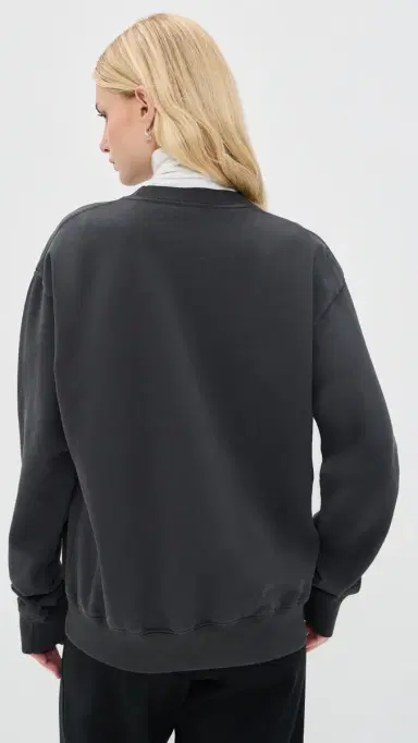 Sporty & Rich Stallion Crewneck Faded Black | Thumbnail 3 Sporty & Rich Stallion Crewneck Faded Black | Thumbnail 3