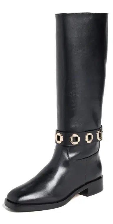 Larroudé Milan Flat Riding Boots | Thumbnail 1 Larroudé Milan Flat Riding Boots | Thumbnail 1