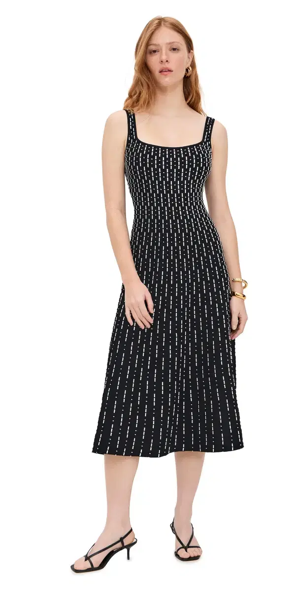Ellison Dress Black Geo