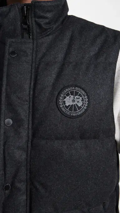 Canada Goose Garson Wool Vest Carbon el | Thumbnail 5 Canada Goose Garson Wool Vest Carbon el | Thumbnail 5