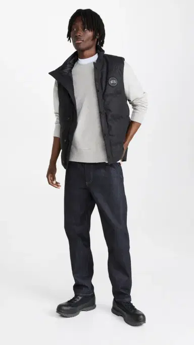 Canada Goose Garson Wool Vest Carbon el | Thumbnail 6 Canada Goose Garson Wool Vest Carbon el | Thumbnail 6