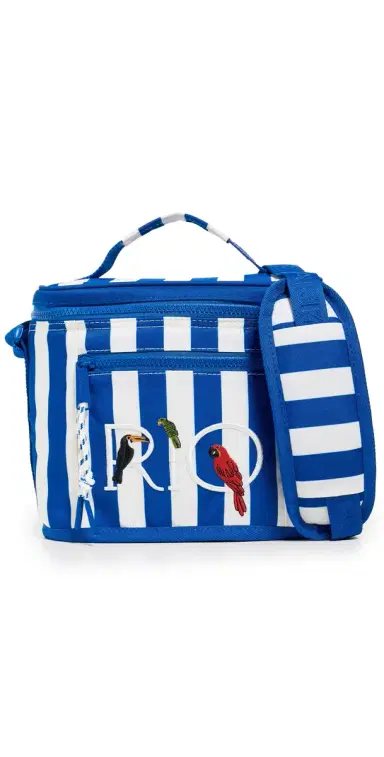 FARM Rio Farm Farofa Rio Blue Mini Cooler Multi One Size | Thumbnail 1 FARM Rio Farm Farofa Rio Blue Mini Cooler Multi One Size | Thumbnail 1