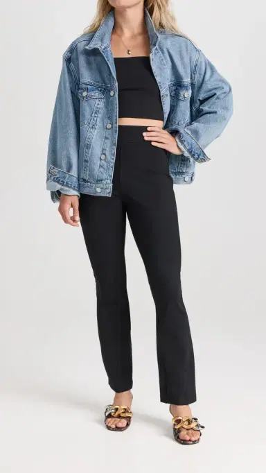 Spanx The Perfect Pants, Slim Straight in Petite Classic Black | Thumbnail 5 Spanx The Perfect Pants, Slim Straight in Petite Classic Black | Thumbnail 5
