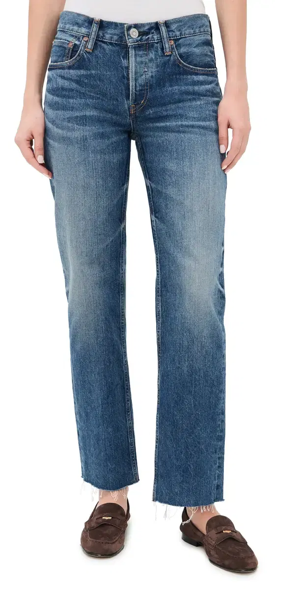 MV Needham Straight-Low Jeans Blue