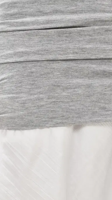The Line by K Mari Skirt Heather Grey/White | Thumbnail 6 The Line by K Mari Skirt Heather Grey/White | Thumbnail 6