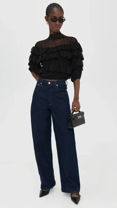 Ulla Johnson Corinna Top Noir | Thumbnail 5 Ulla Johnson Corinna Top Noir | Thumbnail 5